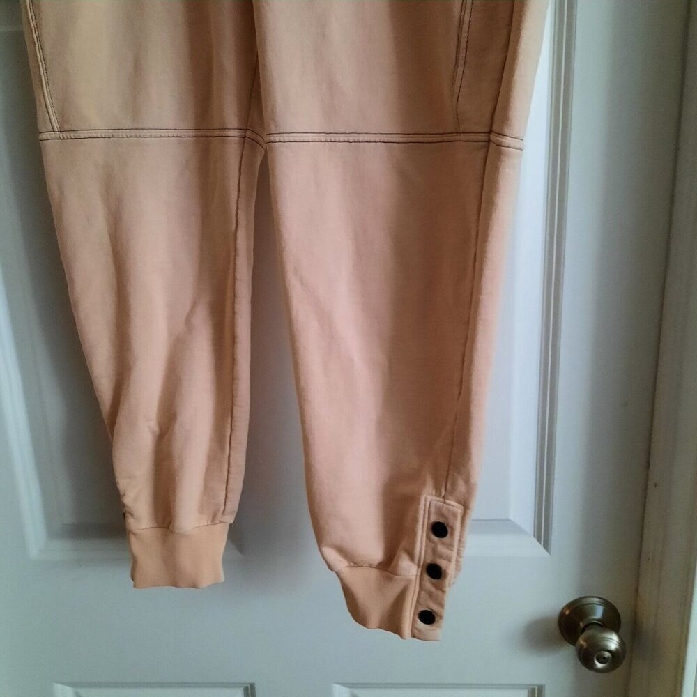 Soft Surroundings Jogger Sweatpants Womens XL Pink Take Time Lounge Tapered‎ - Picture 2 of 13